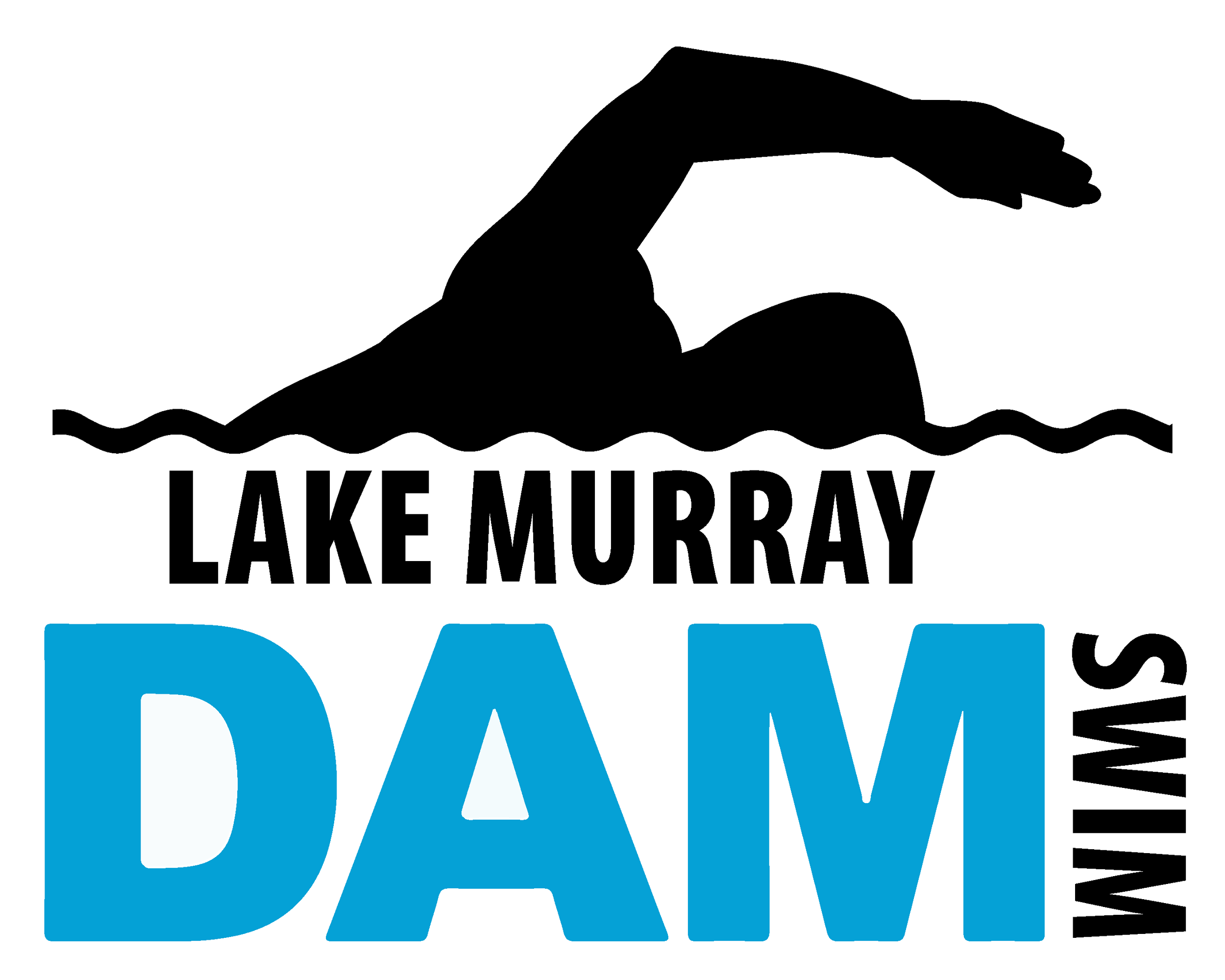 Lake Murray Dam Swim logo