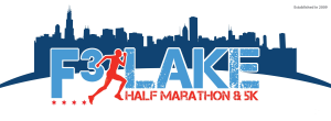18th Annual F^3 Lake Half Marathon & 5k logo