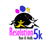 2027 Resolution Run & Walk 5K logo