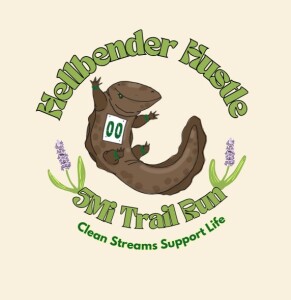 2026 Hellbender Hustle (and Dragonfly Dash) logo
